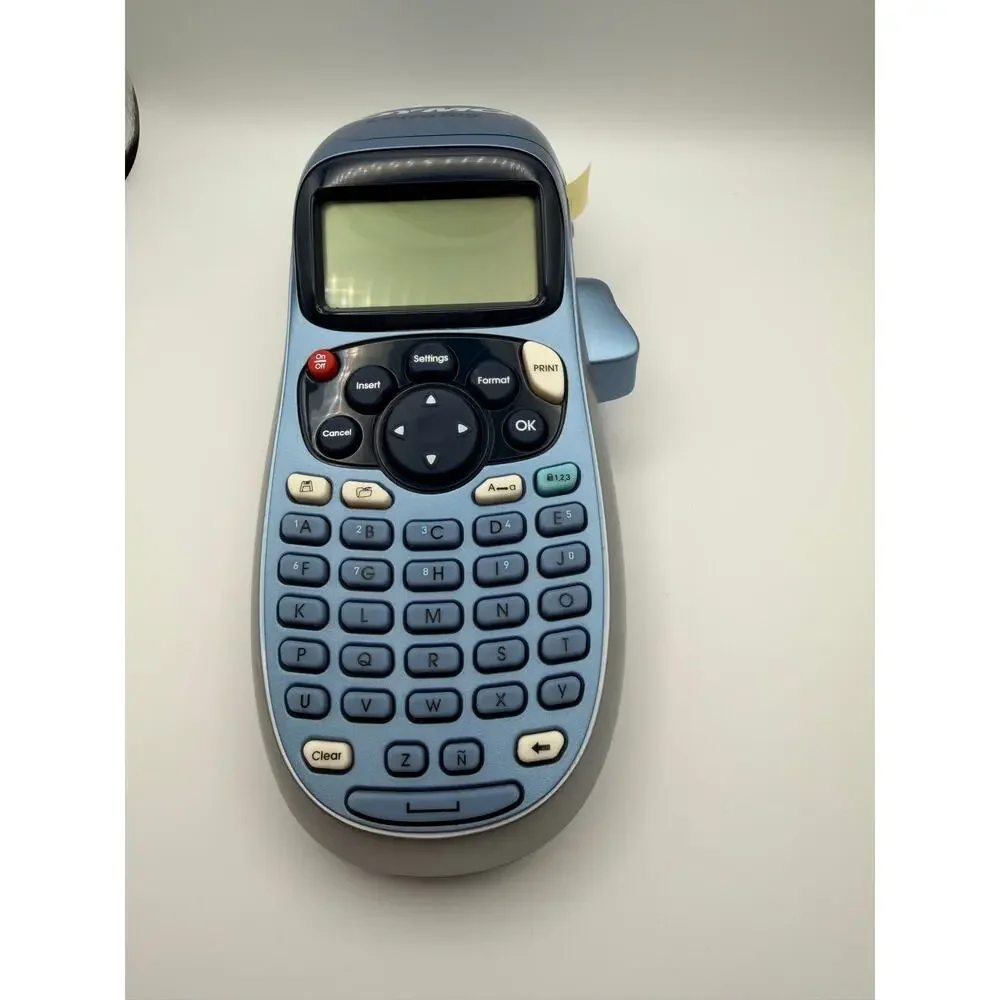 DYMO LetraTag LT-100H Handheld Label Maker Tested Working with 2 Tape Refills